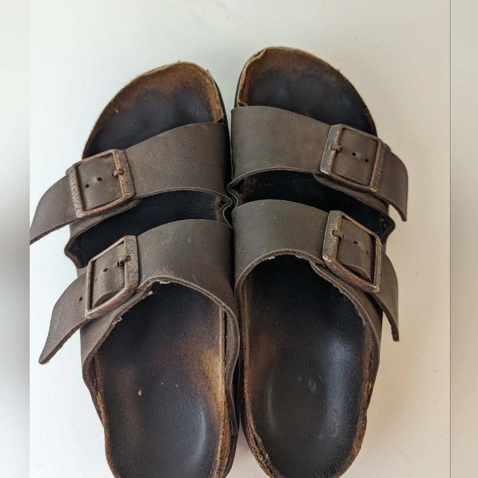 Birkenstock Arizona Leather Sandals / 8-9