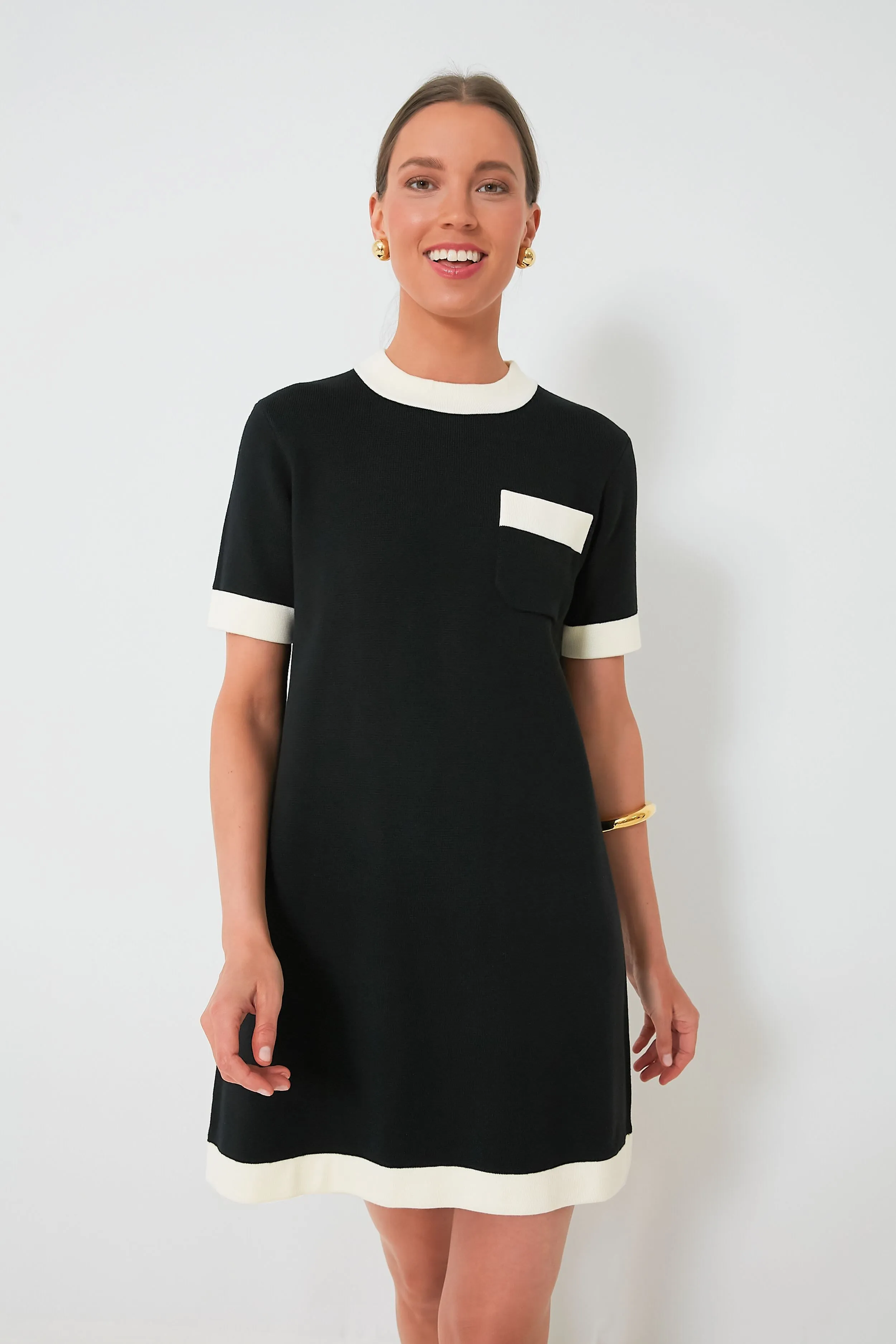 Black Merritt Knit Dress