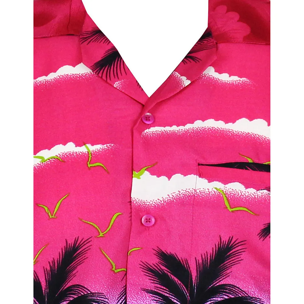 Funky Hawaiian Shirt Casual Men Unisex Beach Multi Colors