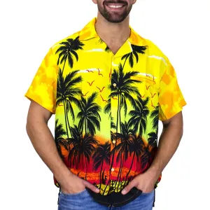 Funky Hawaiian Shirt Casual Men Unisex Beach Multi Colors