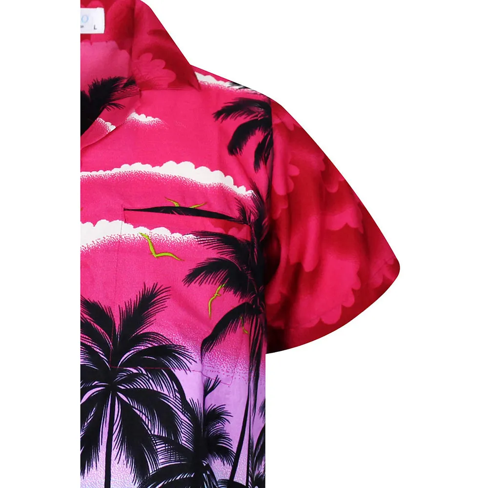Funky Hawaiian Shirt Casual Men Unisex Beach Multi Colors