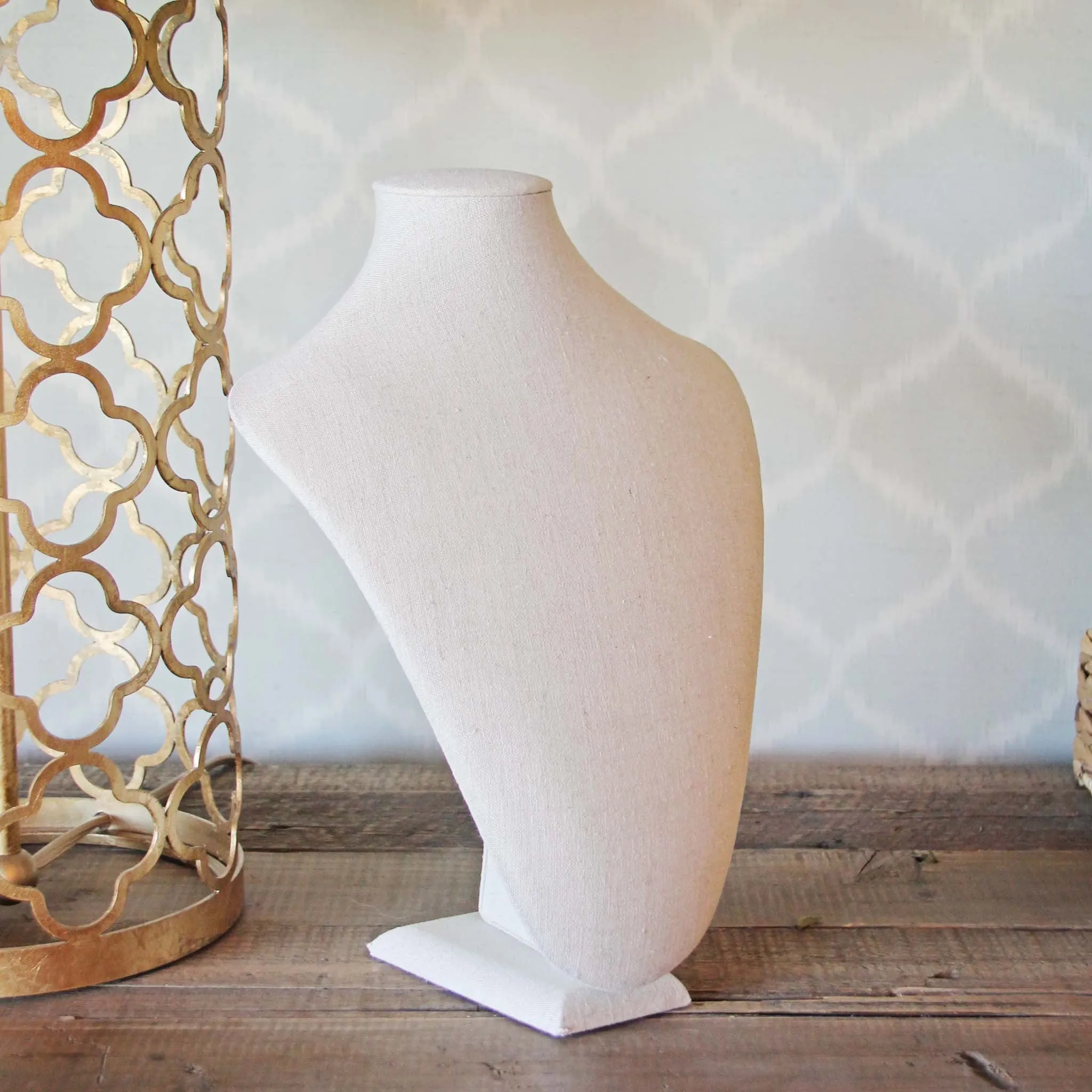 Linen Necklace Stand