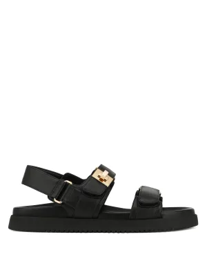 Mona Sheep Leather Black