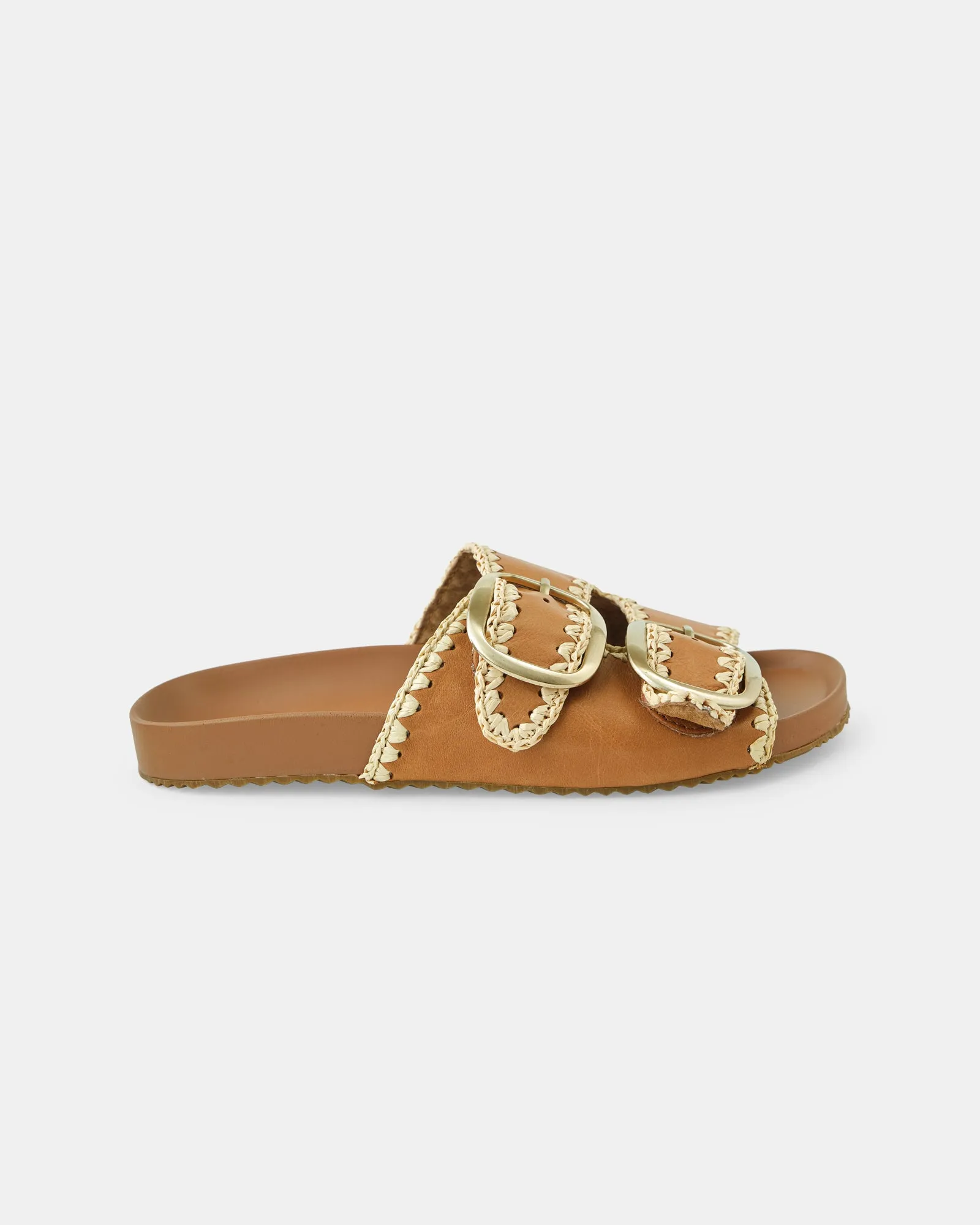 Poppy Slide - Coconut Tan