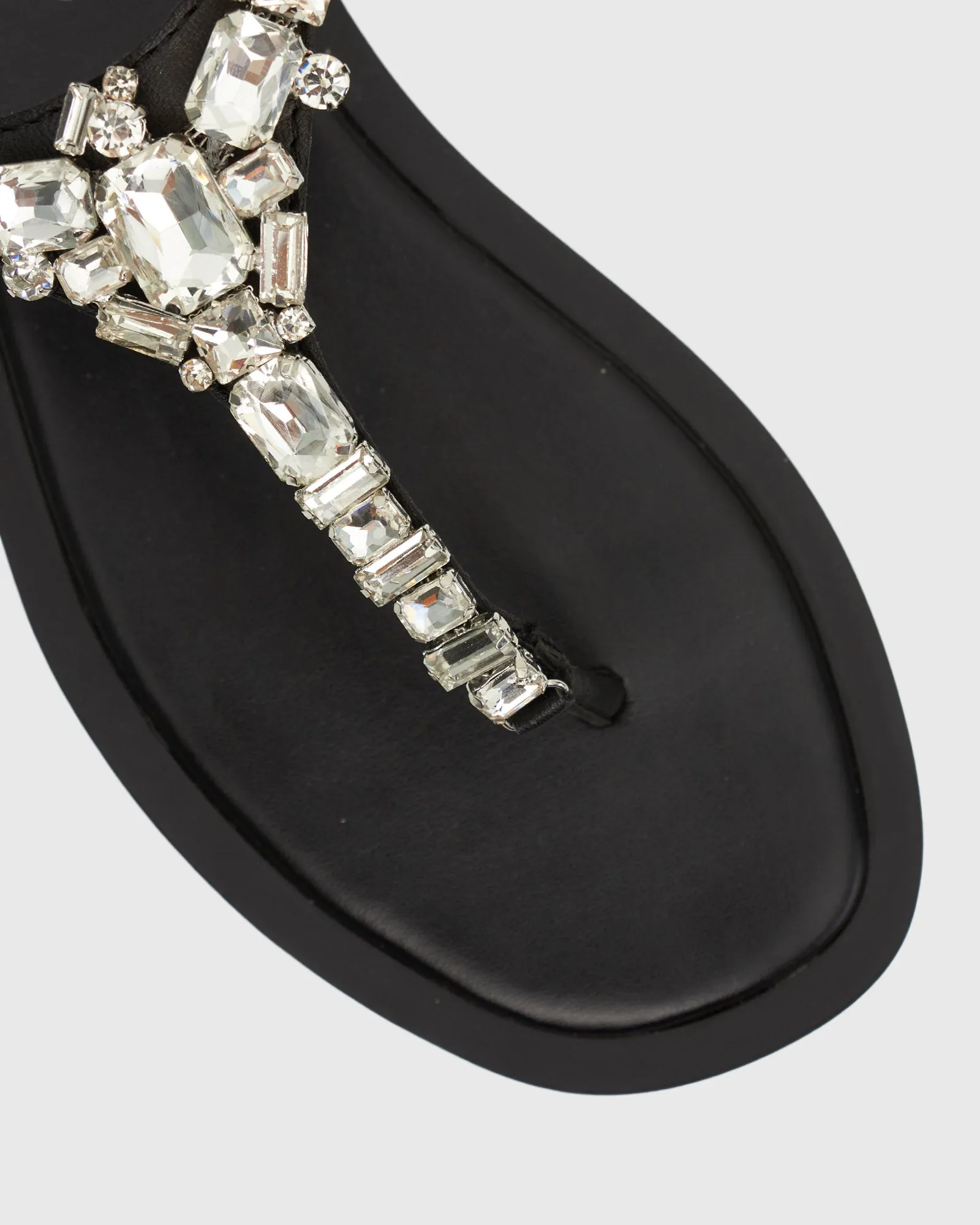 PRE-ORDER MARINA Bling Embellished Thong Sandals