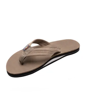 Premier Leather Single Layer Sandal Grey