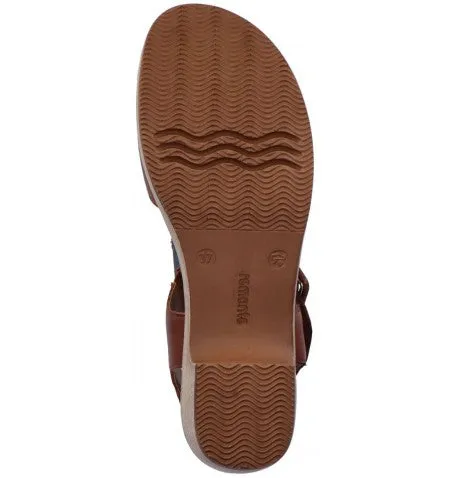 REMONTE JERILYN 52 PLATFORM SANDAL BROWN