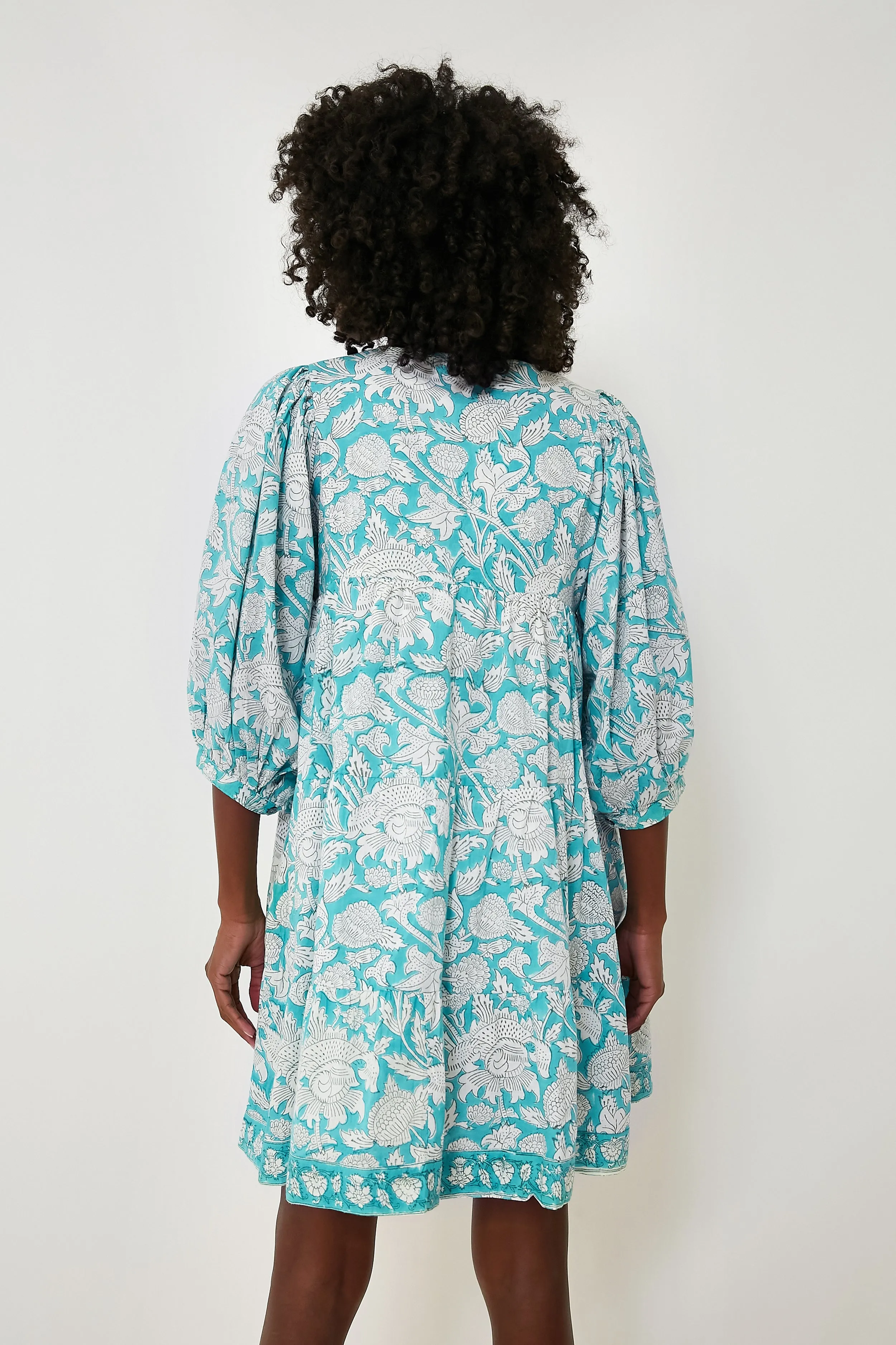 Turquoise Casita Mini Dress