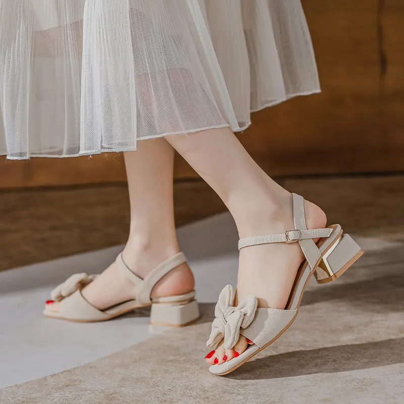 Women Fashion Casual Summer Chunky Heel Sandals